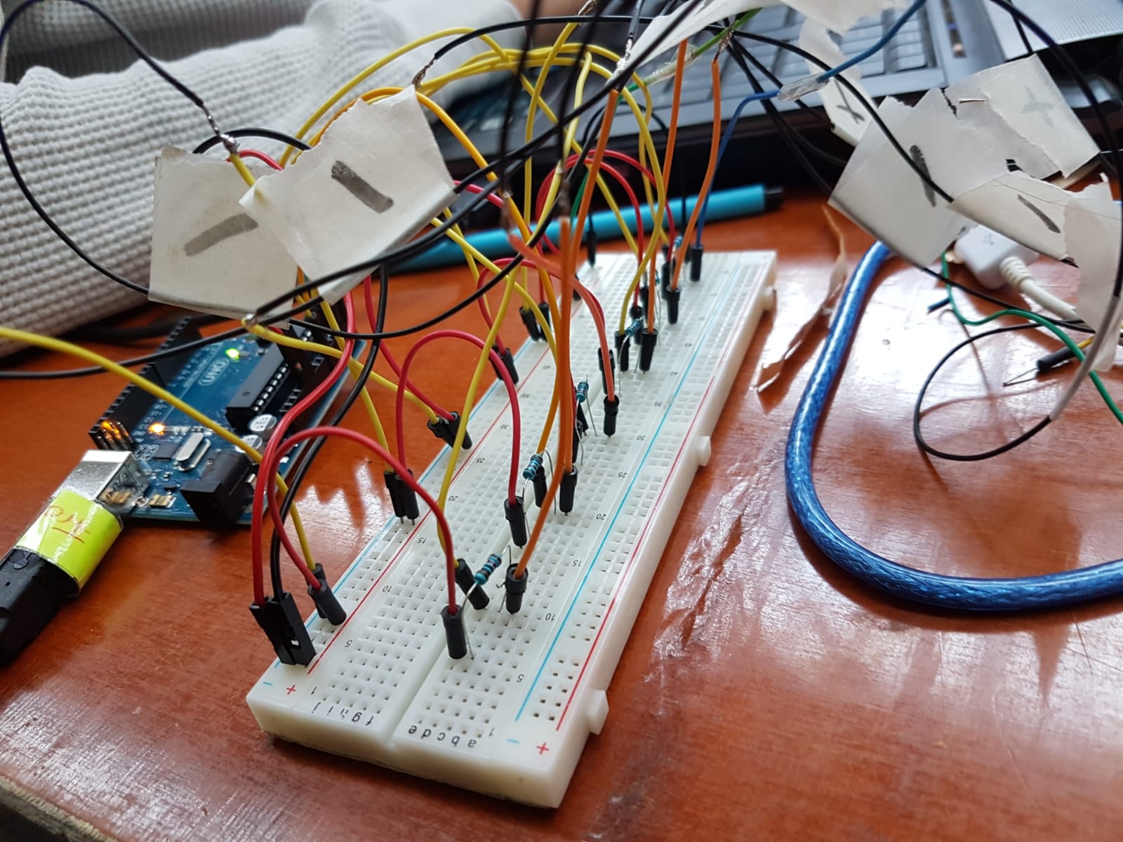 sensors breadboard