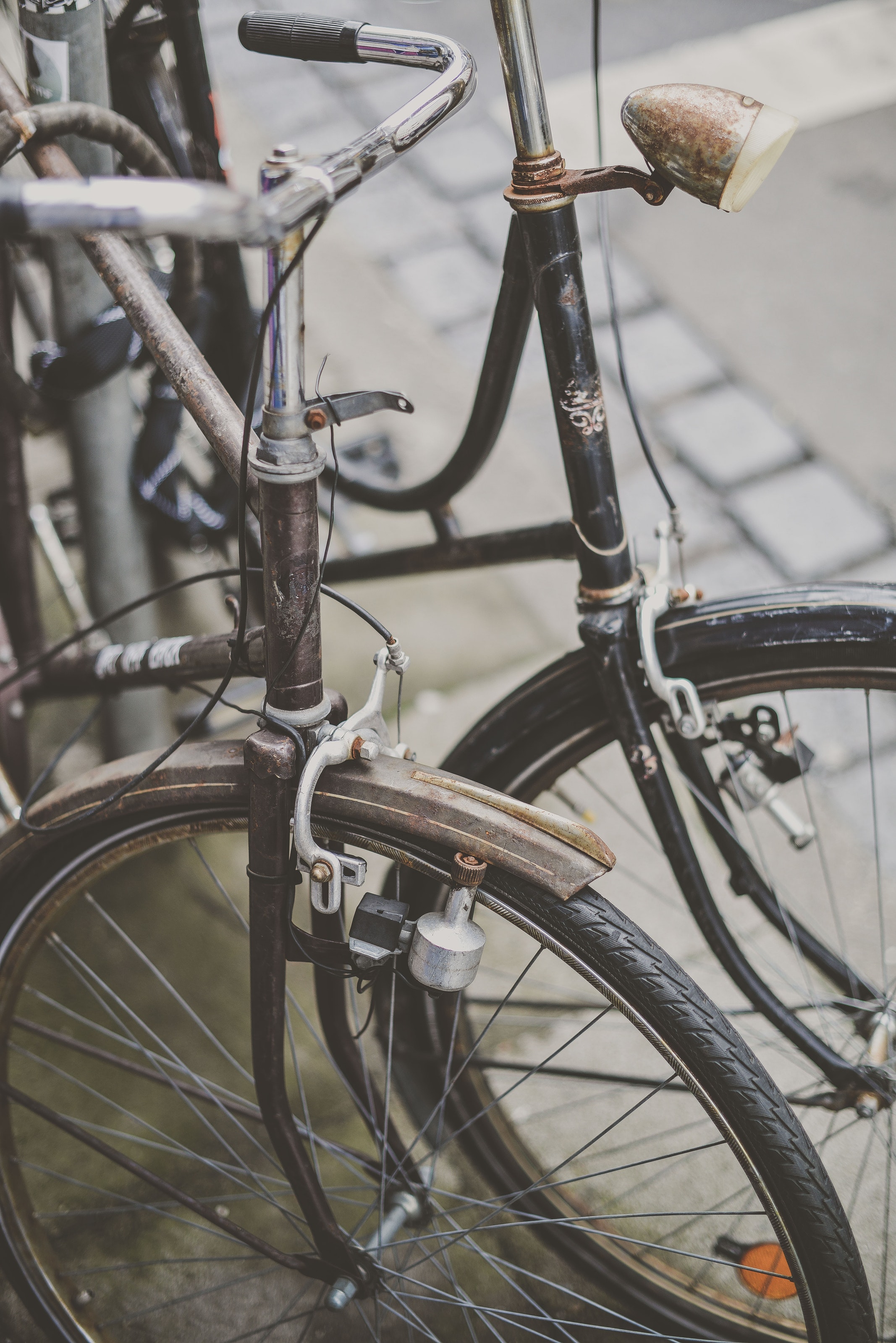 some bycicles